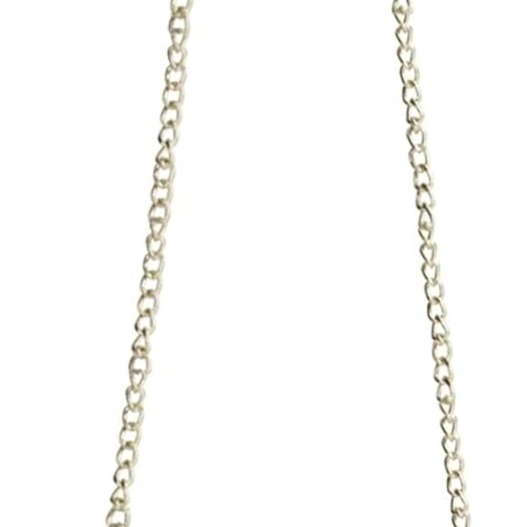 True Religion Women's Zip-Around Wallet with Chain Strap, Dark Denim, One Size
